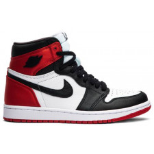 [X버전] 에어조던1 사틴 블랙토 Satin Black Toe CD0461-016 남성용