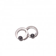 [MK버전] 시중 최고 버전 Chrome Hearts 크롬하츠 목주 크로스 반지 silver 925