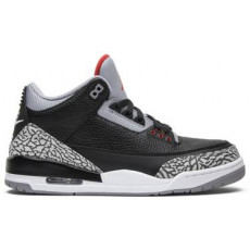 [GOD버전] 나이키 에어조던 3 검회 시멘트 OG 스우시 Black Cement 854262-001