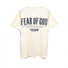 [FOG] 2021 FEAR OF GOD 피어오브갓 레이싱 등 프린팅 티셔츠