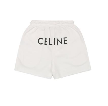 [TOP] CELINE 셀린느 로고 프린트 숏팬츠