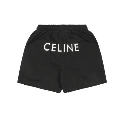 [TOP] CELINE 셀린느 로고 프린트 숏팬츠