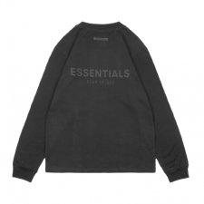 [TOP] FEAR OF GOD 피어오브갓 실리콘 로고 엠보싱 긴팔 티셔츠