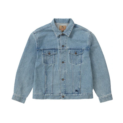 [릭셀러] 버버리 슈프림 denim trucker jacket 데님 트러커 자켓