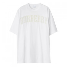 [C셀러] BURBERRY 버버리 레이스 로고 오버사이즈 티셔츠