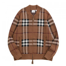 [ZY셀러] 버버리 체크 캐시미어 봄버 자켓 BURBERRY