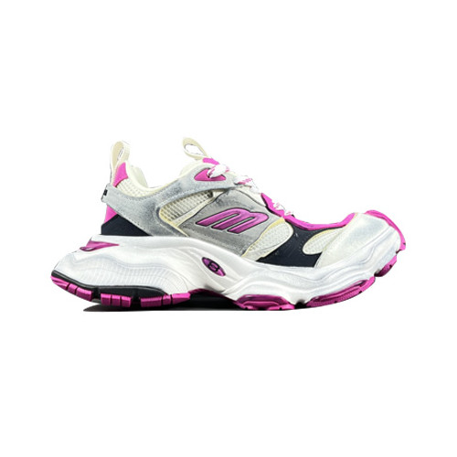 [무역판버전] 발렌시아가 카고 스니커즈 그레이 화이트 핑크 784339W2MV60310