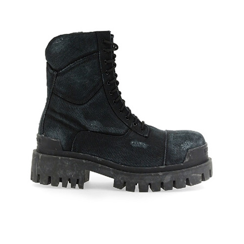 발렌시아가 스트라이크 빈티지 이펙트 컴뱃부츠 694042 W2H11 1000 BALENCIAGA