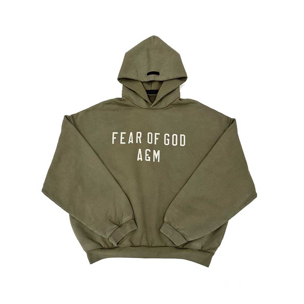 피어오브갓(Fear of God) 25SS 후드 티셔츠 카키 - 192BT244813F A0002