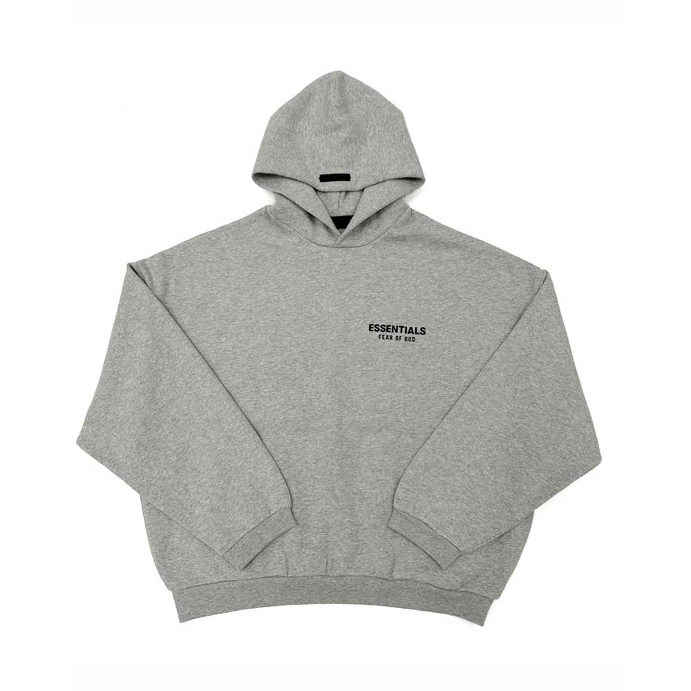 피어오브갓(Fear of God) Core 로고 플리스 후디 그레이 - Core Logo Fleece Hoodie 192HO246259F