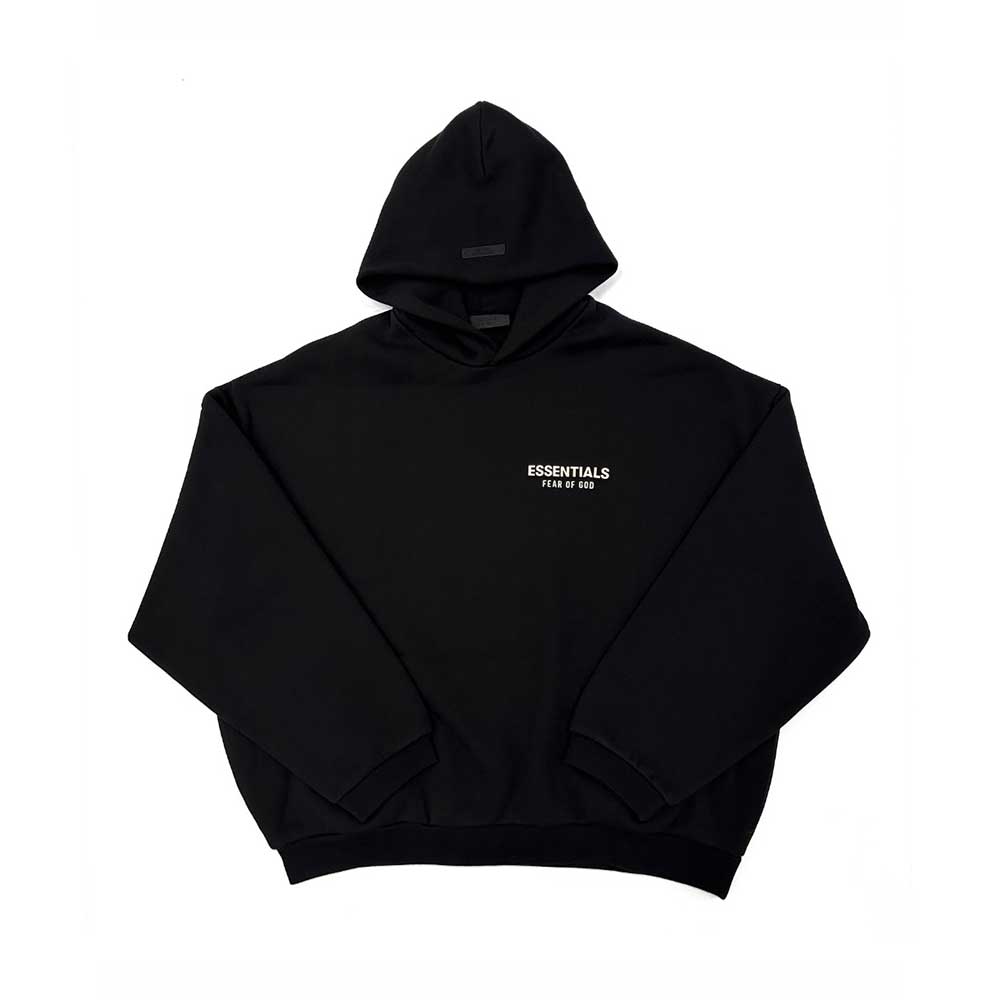 피어오브갓(Fear of God) Core 로고 플리스 후디 블랙  - Core Logo Fleece Hoodie 192HO246259F