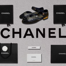 [CHANEL] 샤넬 여성신상 신발  빈티지 블랙 플랫슈즈 팬더샵