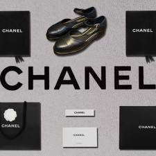 [샌들/슬리퍼]chanel shoes 팬더샵 샤넬 투톤 메리제인 블랙 샌들슈즈