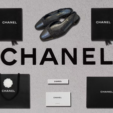 [펌프스/힐] CHANEL SHOES 팬더샵슈즈 샤넬슬링백 CC로고 퀄팅미드샌들 블랙
