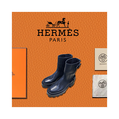 [부츠/롱부츠] HERMES JAIMY 파리슈즈 에르메스 빈티지 신상 롱부츠신발