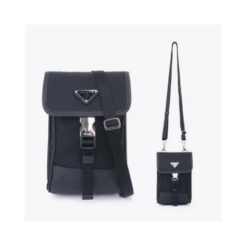 [PRADA] 남여공용백 Saffiano BAG 프라다 사피아노 리나일론 스트랩 폰 케이스백 2ZH109