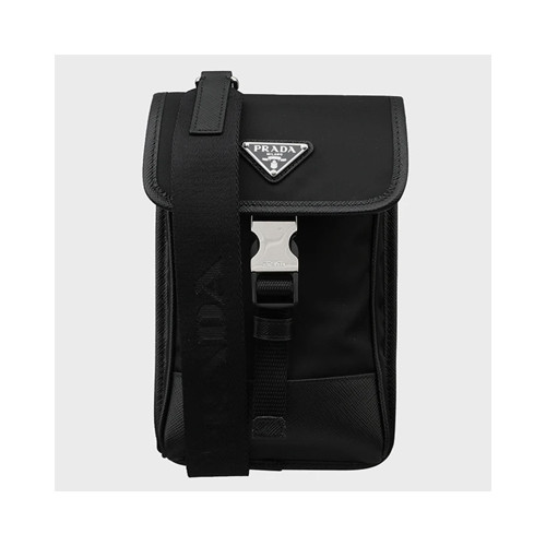[PRADA] 남여공용백 Saffiano BAG 프라다 사피아노 리나일론 스트랩 폰 케이스백 2ZH109