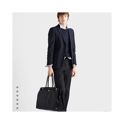 [PRADA] 남성백 FW25 Soft lux BAG 프라다 피니시 토트백 소프트 핸드백 2VG128